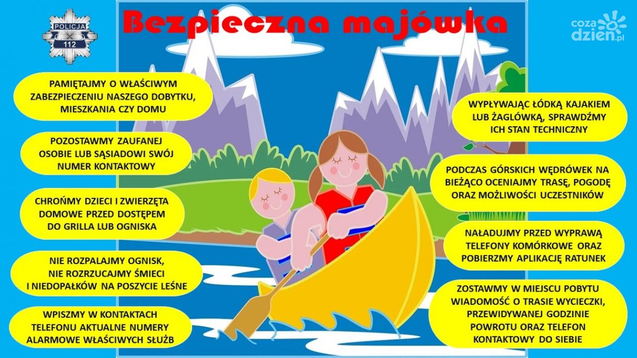 Szykujecie się na majówkę? Policja też