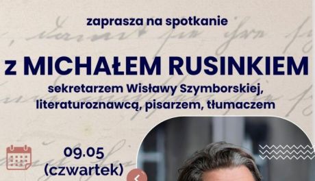 Michał Rusinek przyjedzie do Przasnysza