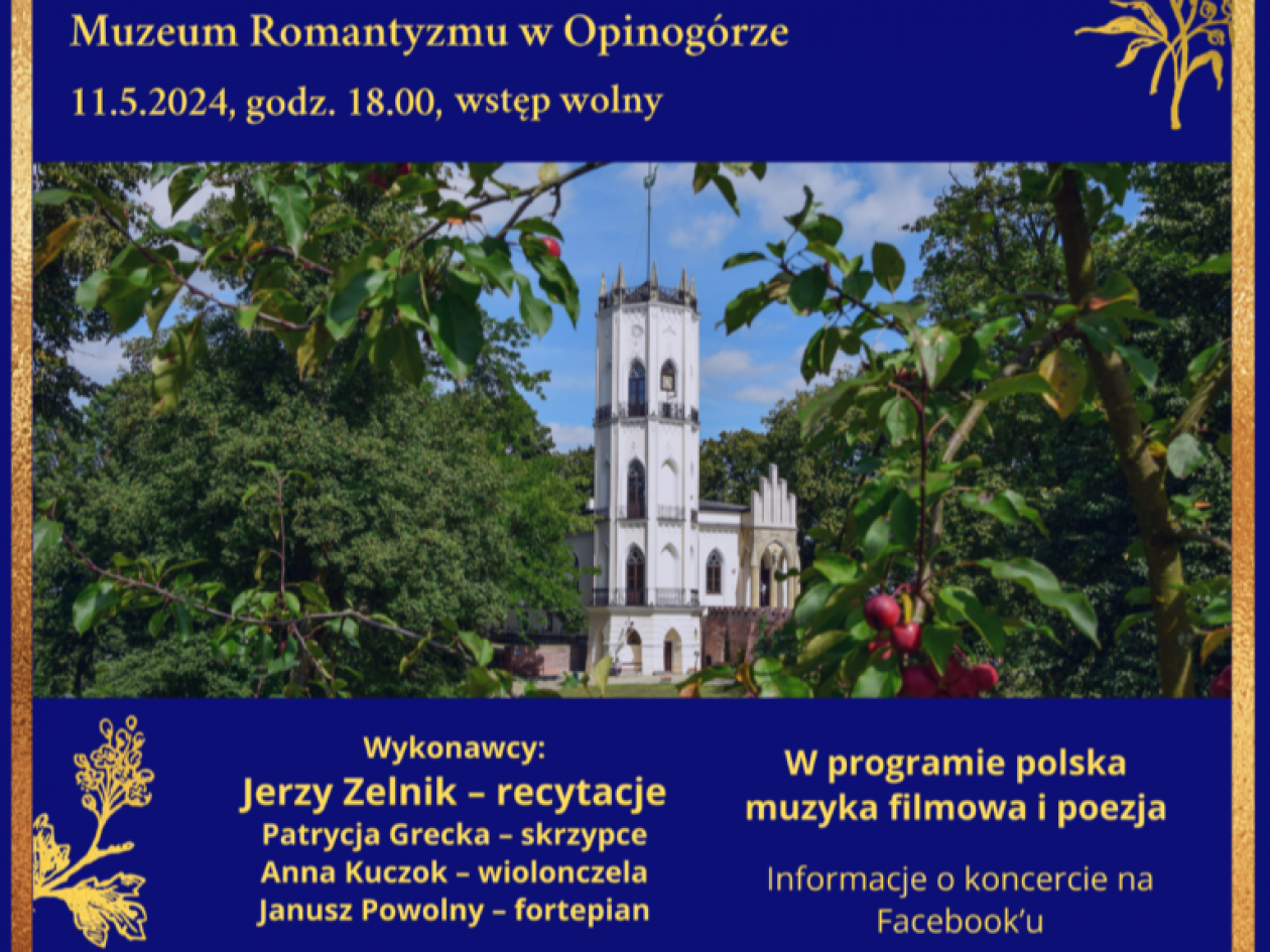 Nie przegap! Koncert polskiej muzyki filmowej i poezji