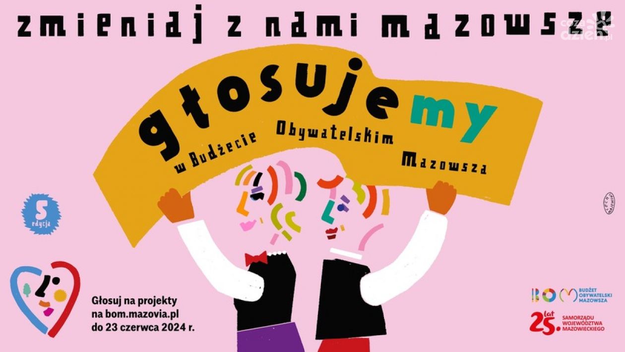 Trwa głosowanie - Budżet Obywatelski Mazowsza