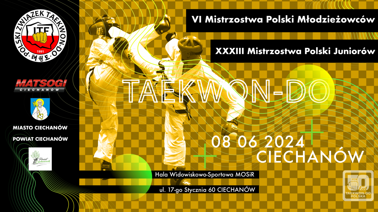 Ciechanów stanie się centrum polskiego Taekwon-Do!