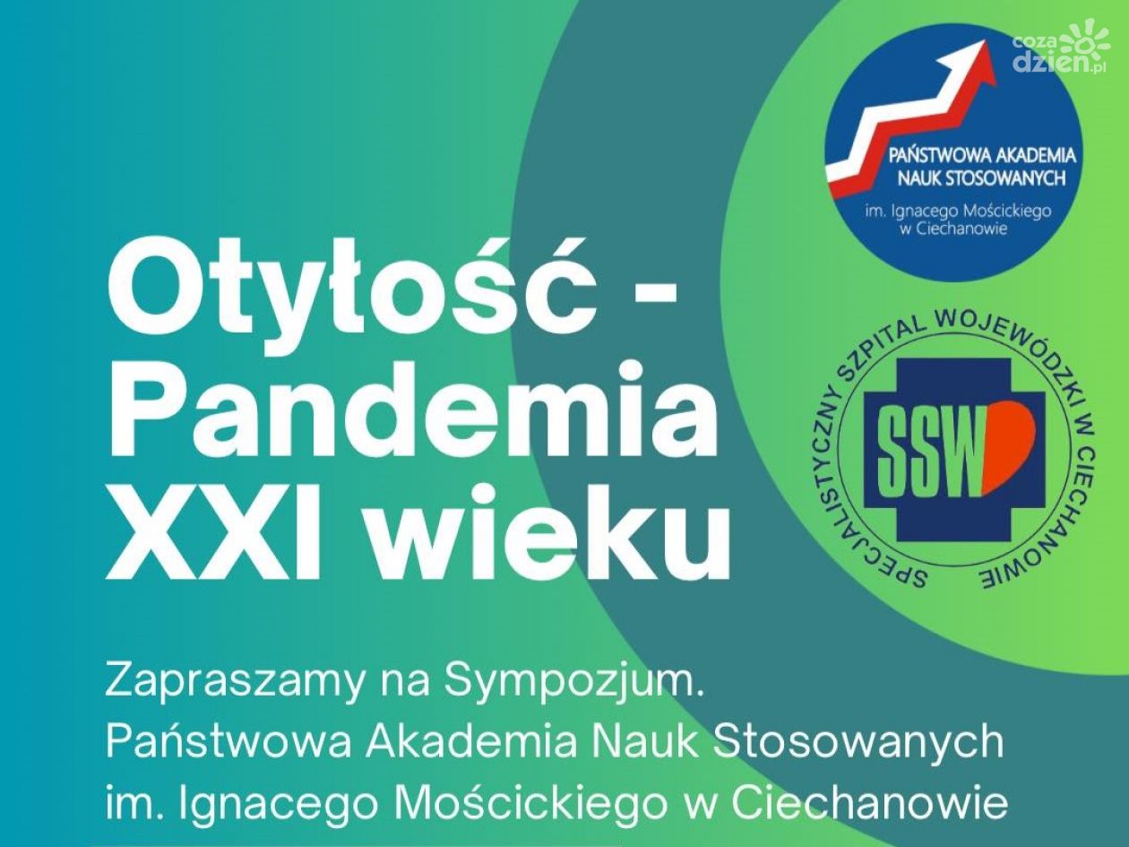 Czy otyłość to największe wyzwanie zdrowotne XXI wieku? Dowiedz się na bezpłatnym sympozjum w Ciechanowie!