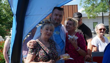 Obudziliśmy Ciechanów z rekordową kawą - fotorelacja