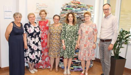 Tradycyjne spotkanie bibliotekarzy w opinogórskiej bibliotece