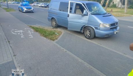Przejażdżka hulajnogą zakończona kolizją i mandatem 3600 zł