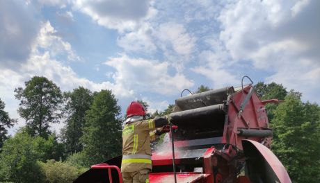 Strażacy trzykrotnie interweniowali przy pożarach w powiecie przasnyskim