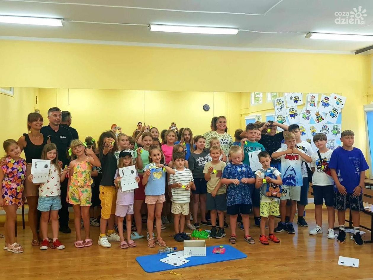 Wakacje pełne bezpieczeństwa - ciechanowska policja w akcji