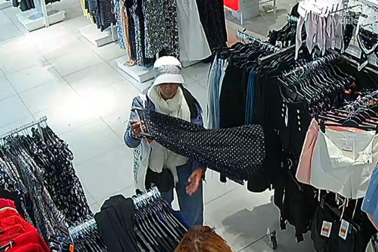 Zuchwała kradzież – kamera uchwyciła moment!