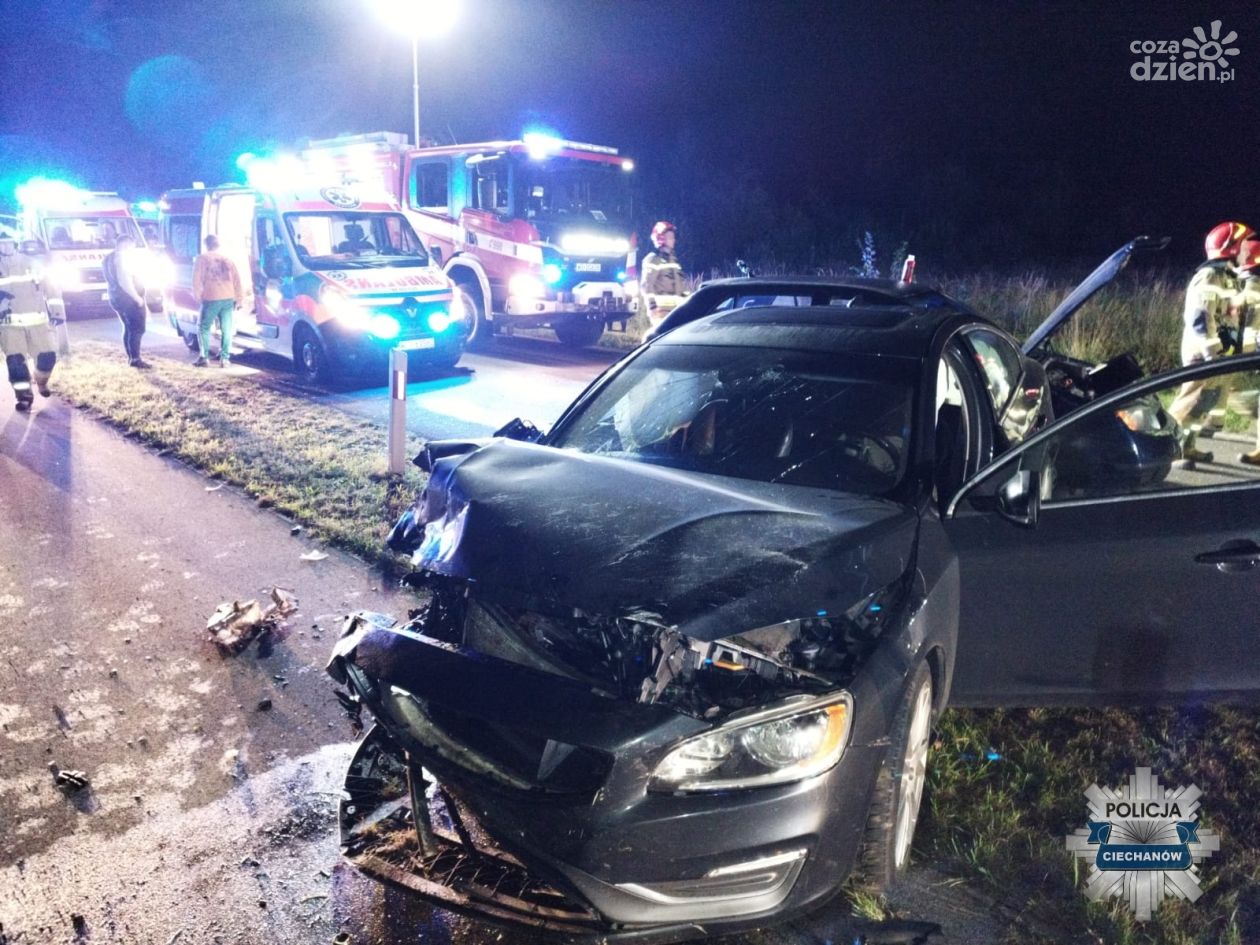 7 osób w szpitalu – dramatyczne wydarzenia na trasie do Sońska!