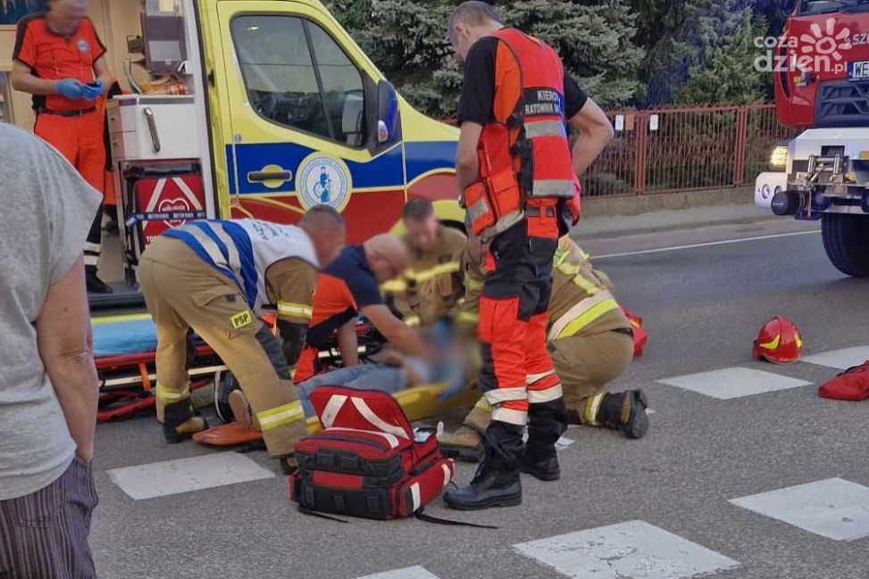 14-latka przetransportowana śmigłowcem po wypadku na hulajnodze elektrycznej