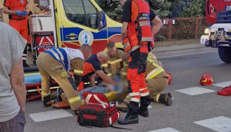 14-latka przetransportowana śmigłowcem po wypadku na hulajnodze elektrycznej