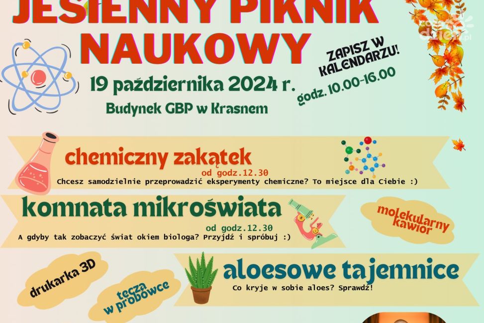 Jesienny Piknik Naukowy w Krasnem