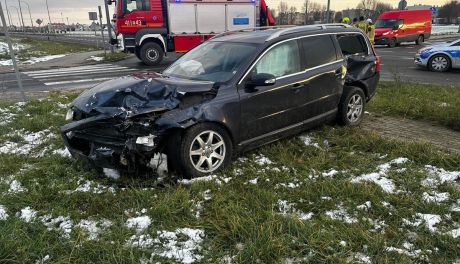 Nieustąpienie pierwszeństwa powodem groźnej kolizji w Ciechanowie