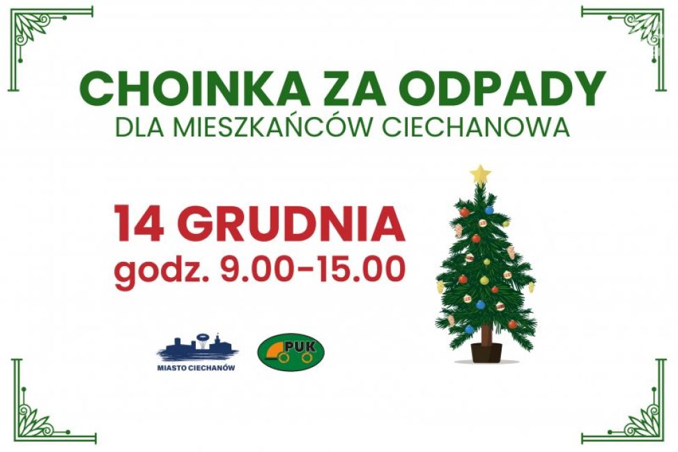 Oddaj elektrośmieci, zyskaj drzewko – ekologiczna akcja w Ciechanowie!