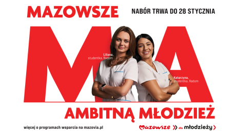 "Mazowsze dla młodzieży" - nabór wniosków ruszył! Pula nagród: 1,15 mln zł