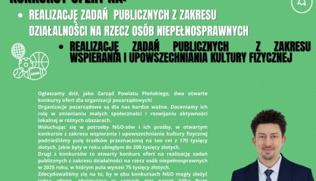 Dotacje dla NGO w Płońsku: 275 tys. zł na sport i pomoc niepełnosprawnym!