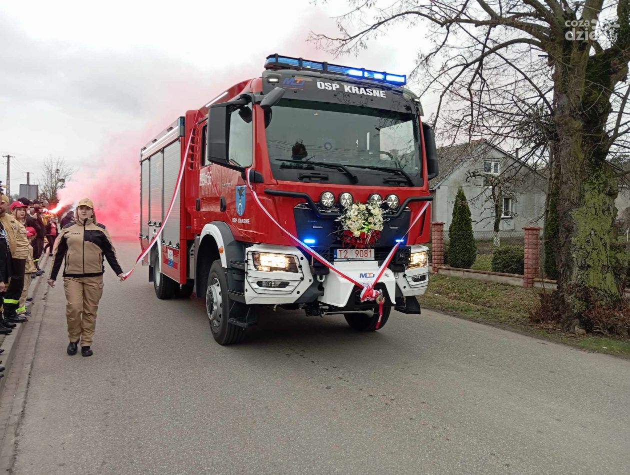 OSP Krasne zyskała nowy ratowniczo- gaśniczy wóz