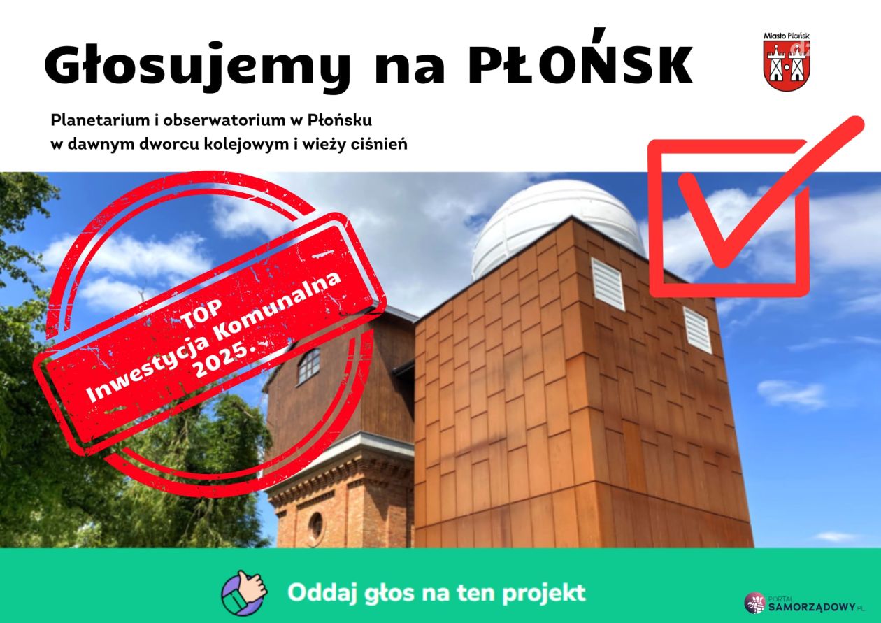 Planetarium w Płońsku – kosmiczna inwestycja z szansą na nagrodę