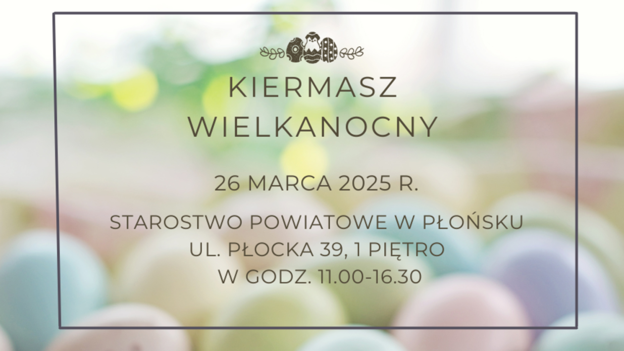 Wyjątkowe rękodzieło wielkanocne w Płońsku.
