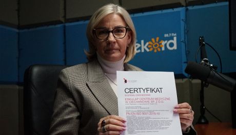 Eskulap Centrum Medyczne w Ciechanowie zdobyło certyfikat systemu zarządzania