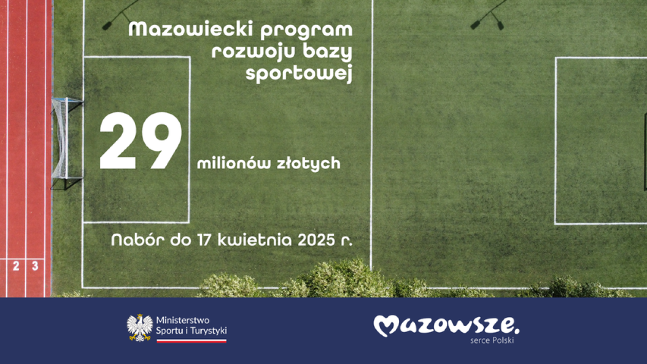 Mazowsze daje miliony na sport