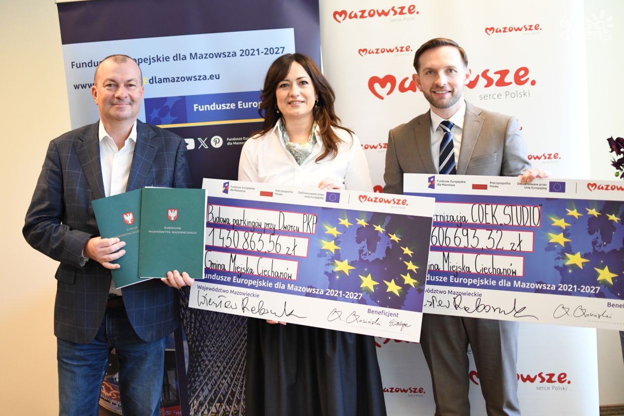 Ciechanów: unijne pieniądze na inwestycje