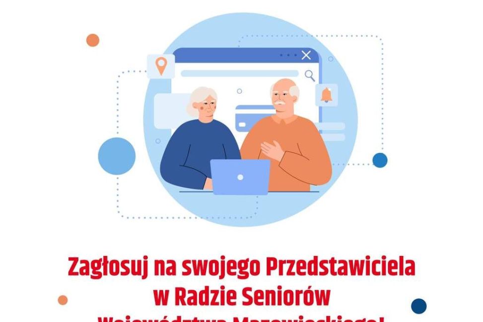 Można już głosować na kandydatów do Rady Seniorów Mazowsza