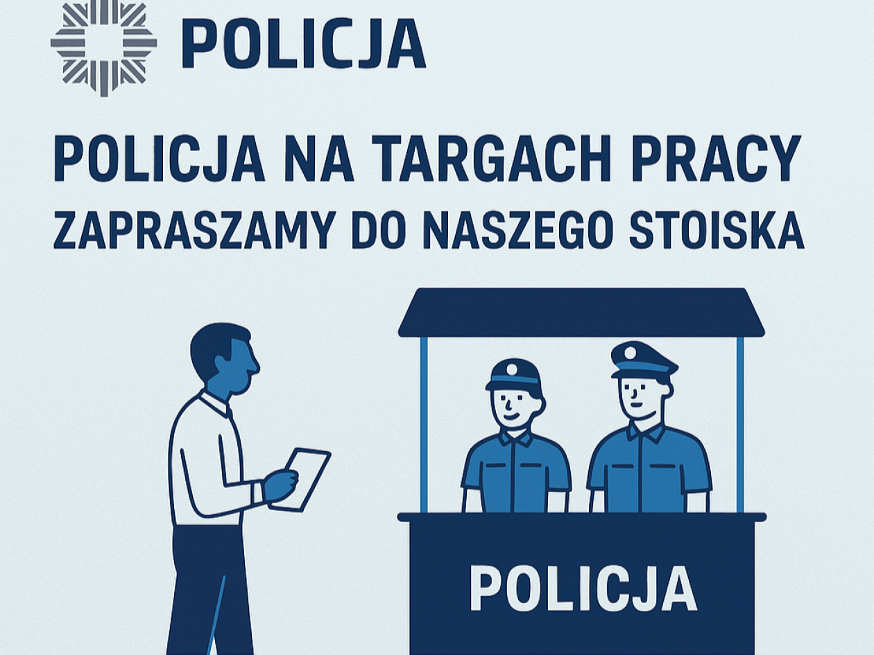 Policja zaprasza do siebie. Targi Edukacji i Pracy