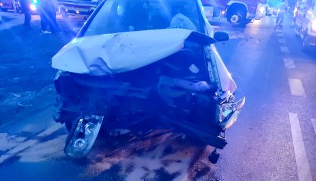 Wypadek w Mławie: 18-latka wymusiła pierwszeństwo – ranna kobieta trafiła do szpitala