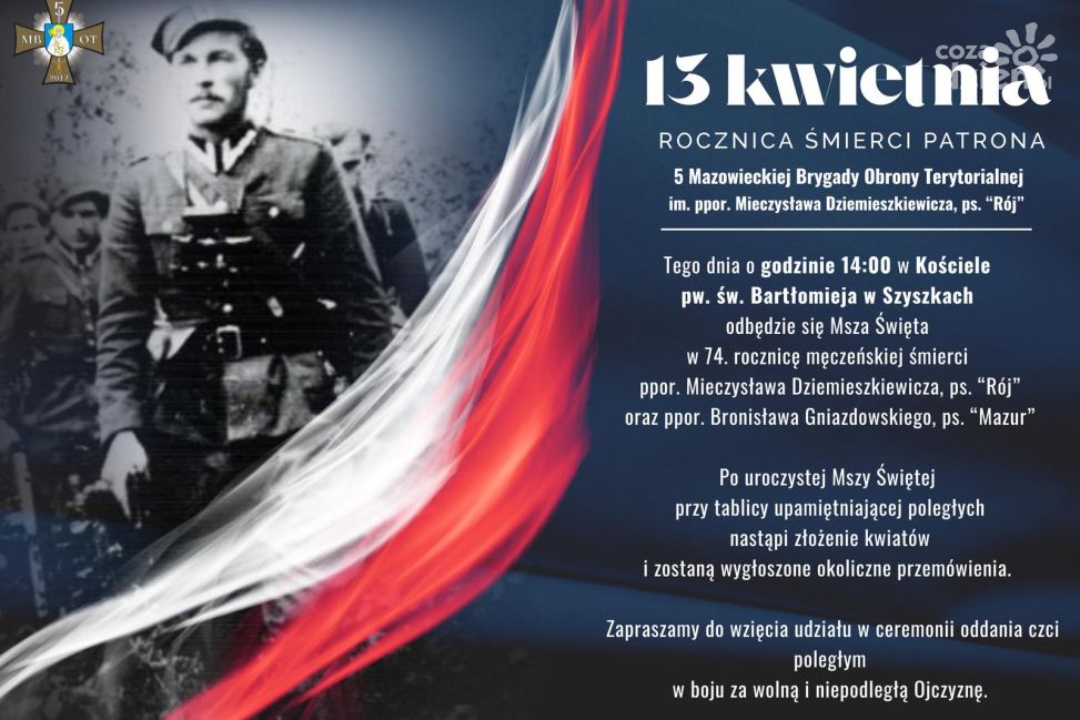 Rój i Mazur – pamiętamy. W Szyszkach uczczą 74. rocznicę śmierci żołnierzy wyklętych