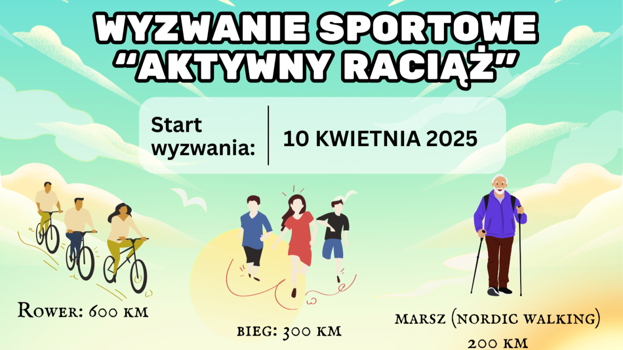 Setki kilometrów do pokonania! Aktywny Raciąż 2025