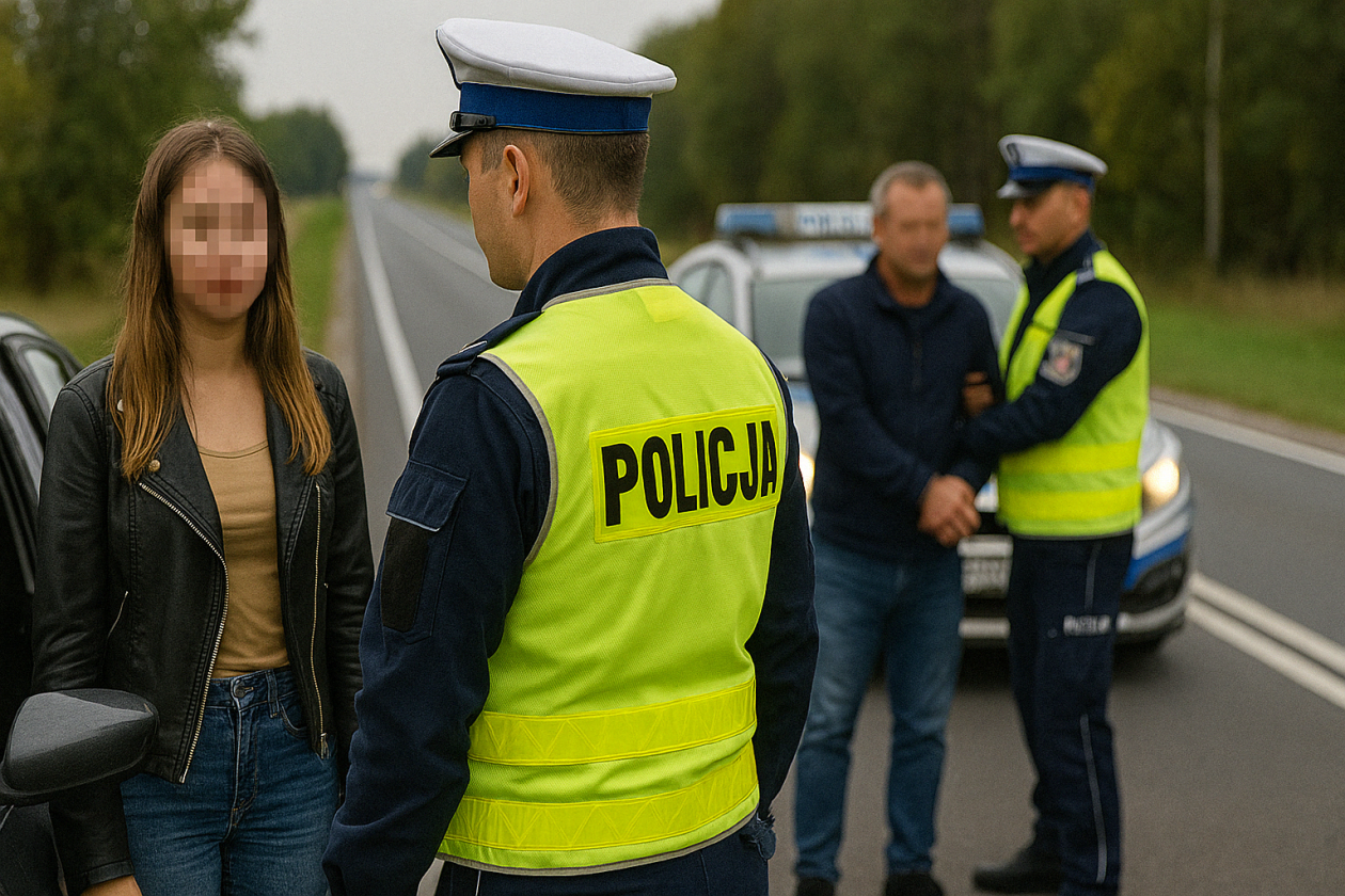 Dramatyczny pościg w Płońsku