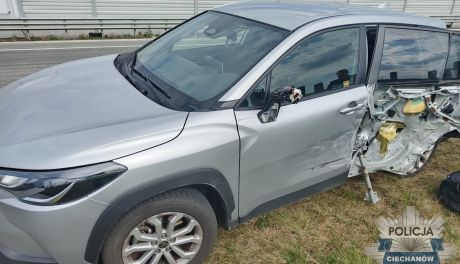 65-latek jechał pod prąd i spowodował kolizję