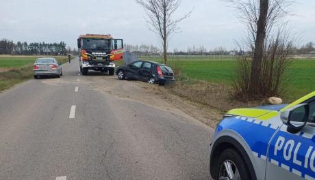 Wypadek na "tysiąclatce." Kobieta trafiła do szpitala
