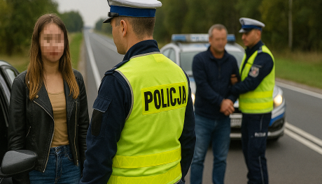 Płońsk. Pijana 20-latka za kierownicą i ucieczka "na podwójnym gazie"