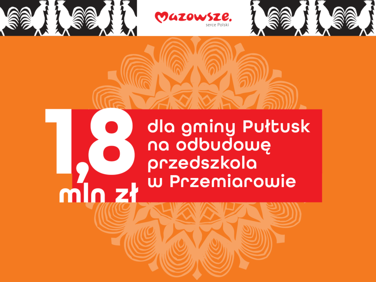 Przedszkole spłonęło - Mazowsze pomaga