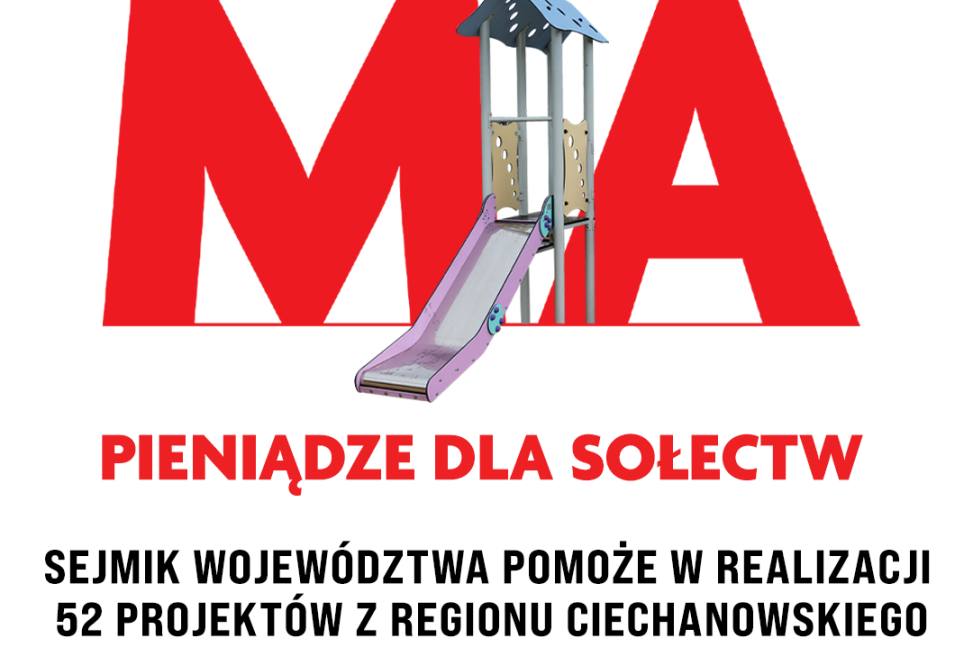 Ponad 1,5 mln zł dla sołectw z regionu ciechanowskiego. Mazowsze inwestuje w wieś