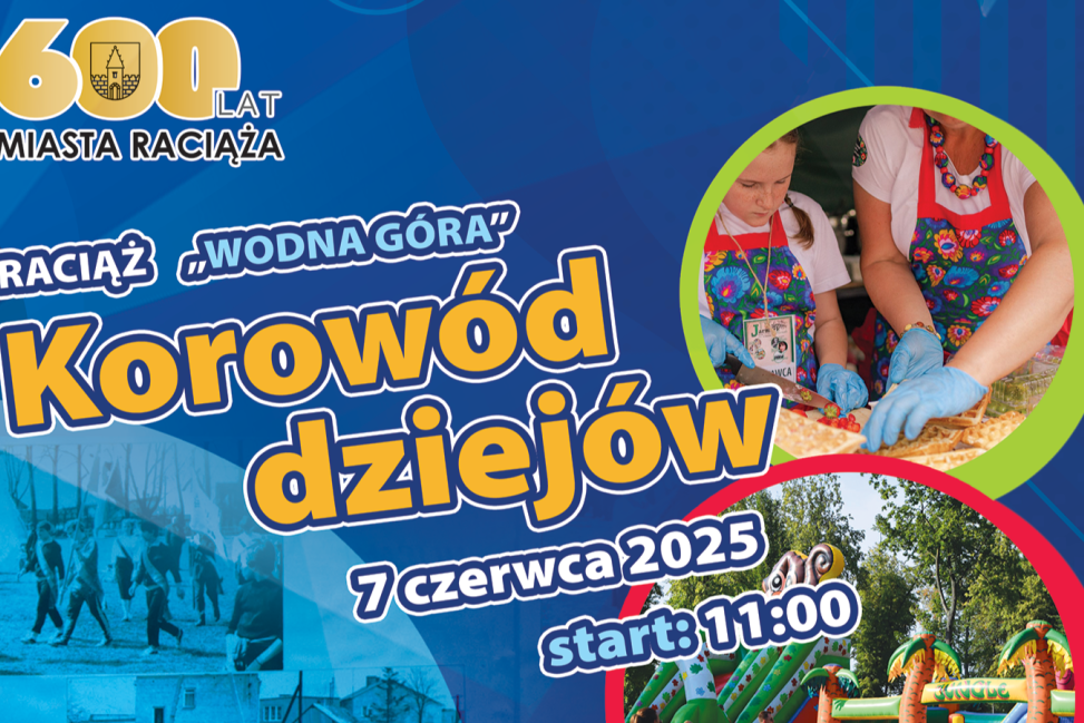 Aktualne i Nadchodzące Wydarzenia w MCKSiR Raciąż - świętują 600 lat miasta
