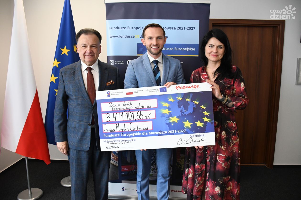 Elektryki zasilą komunikację w Ciechanowie