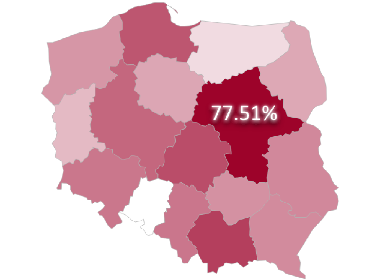 Wysoka frekwencja w Ciechanowie