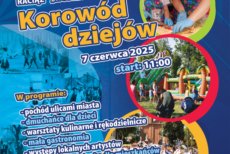 Korowód Dziejów Raciąża: Średniowieczny festyn z tortem i orkiestrą!