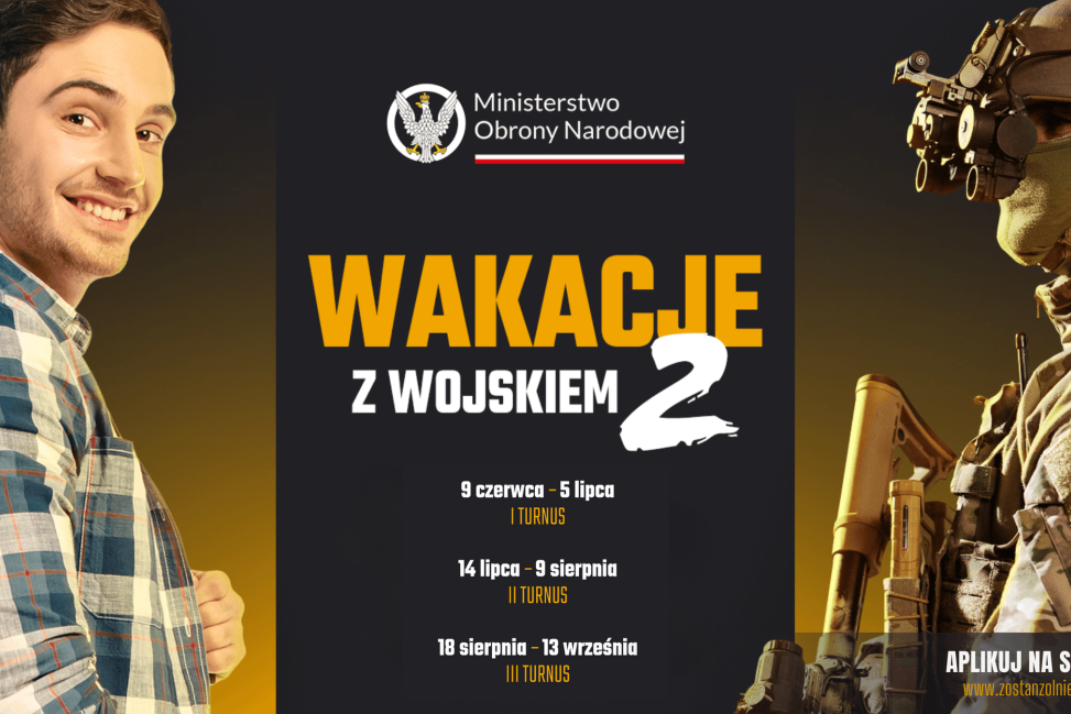 Przygoda życia i 6300 zł! WCR zaprasza na „Wakacje z wojskiem 2”