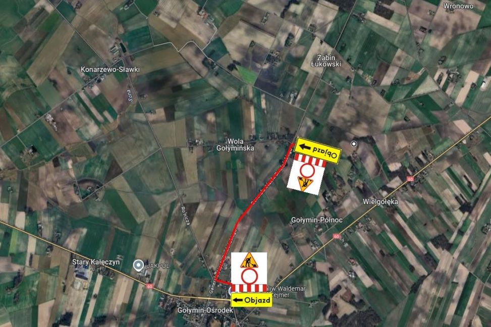 Od poniedziałku duże utrudnienia.  Zamkną drogę na czas remontu