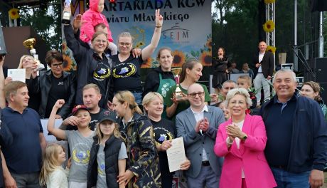 VI Spartakiada KGW Powiatu Mławskiego w Chądzynach - zacięta rywalizacja i triumf "Parafianek" z Żurominka