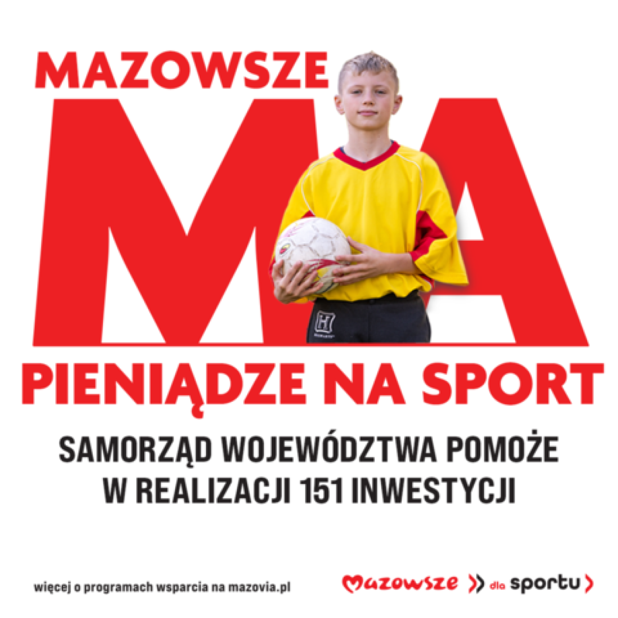 Mazowsze. Prawie 36 mln zł na 151 obiektów sportowych